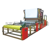 運(yùn)動用品復(fù)合機(jī)/貼合機(jī)－橫式單槽水膠網(wǎng)帶復(fù)合機(jī)/貼合機(jī)LD-002A1